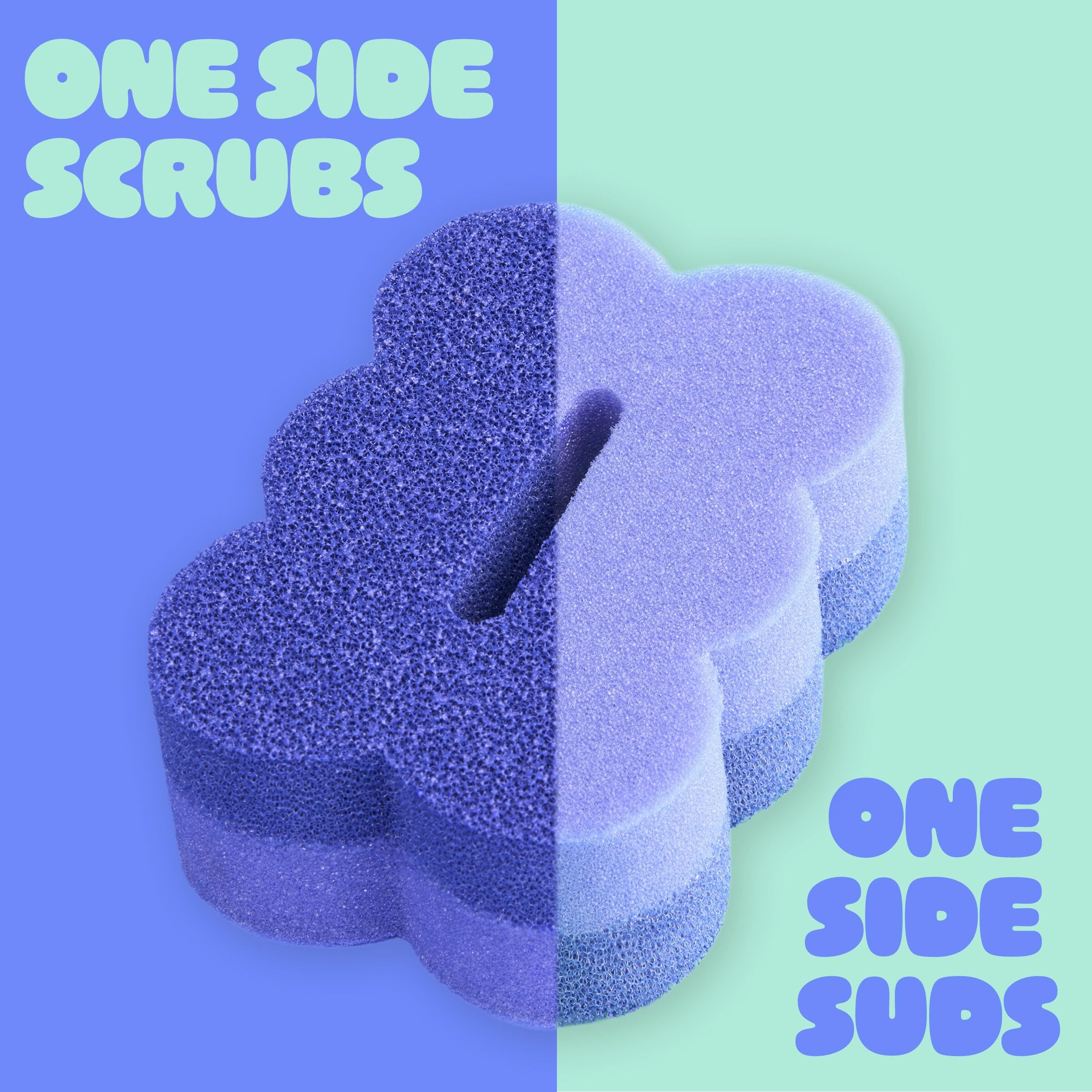 Brite by Scotch-Brite Scrub & Wipe with Drain + Dry Stand, Kitchen Sponge for Washing Dishes, 7 Scrub Sponges - Image 8