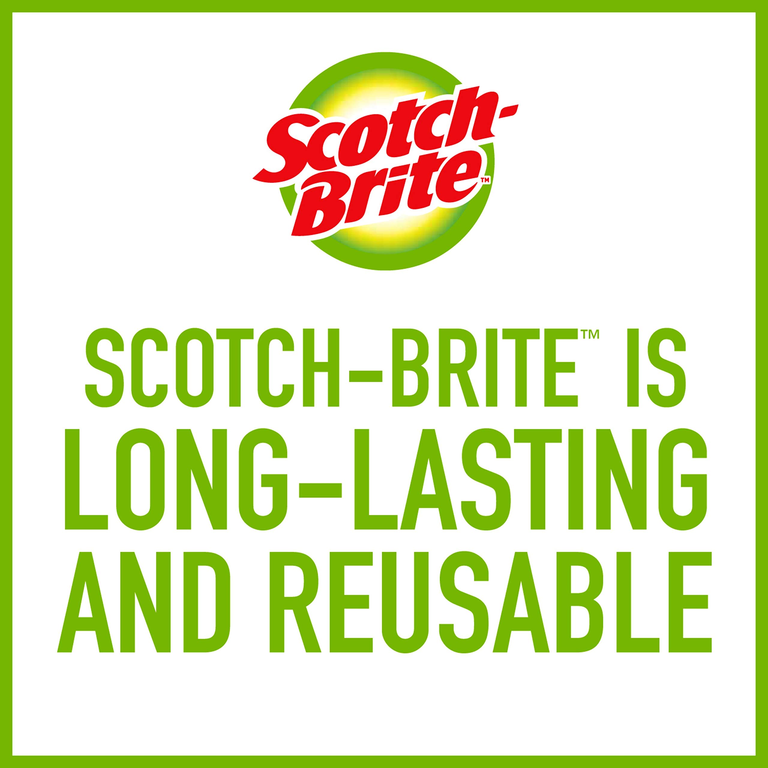 Scotch-Brite Advanced Soap Control Dishwand Brush Scrubber, Antibacterial* Dish Wand Brush with Soap Dispenser with Dishwand Brush Refil, 3 Pack - Image 4