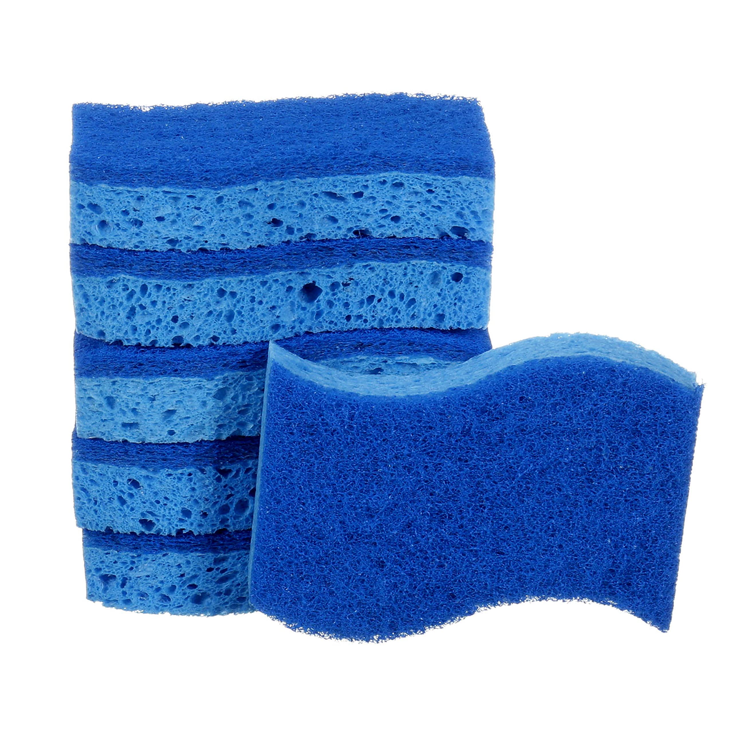 Scotch-Brite Advanced Soap Control Dishwand Brush Scrubber & Non-Scratch Scrub Sponges, for Washing Dishes and Cleaning Kitchen, 6 Scrub Sponges - Image 5