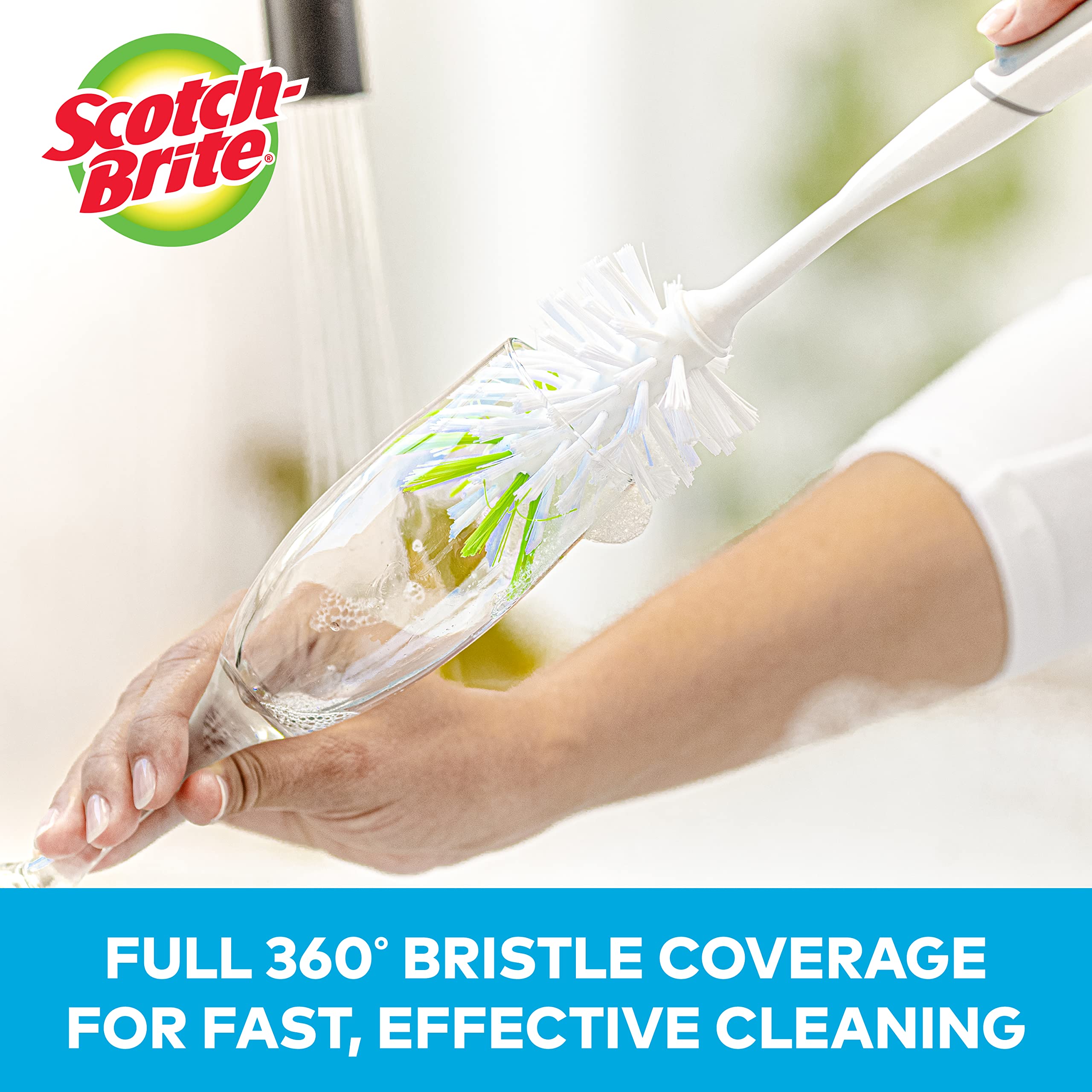 Scotch-Brite Bottle Brush & Command Hook Bundle - Image 2