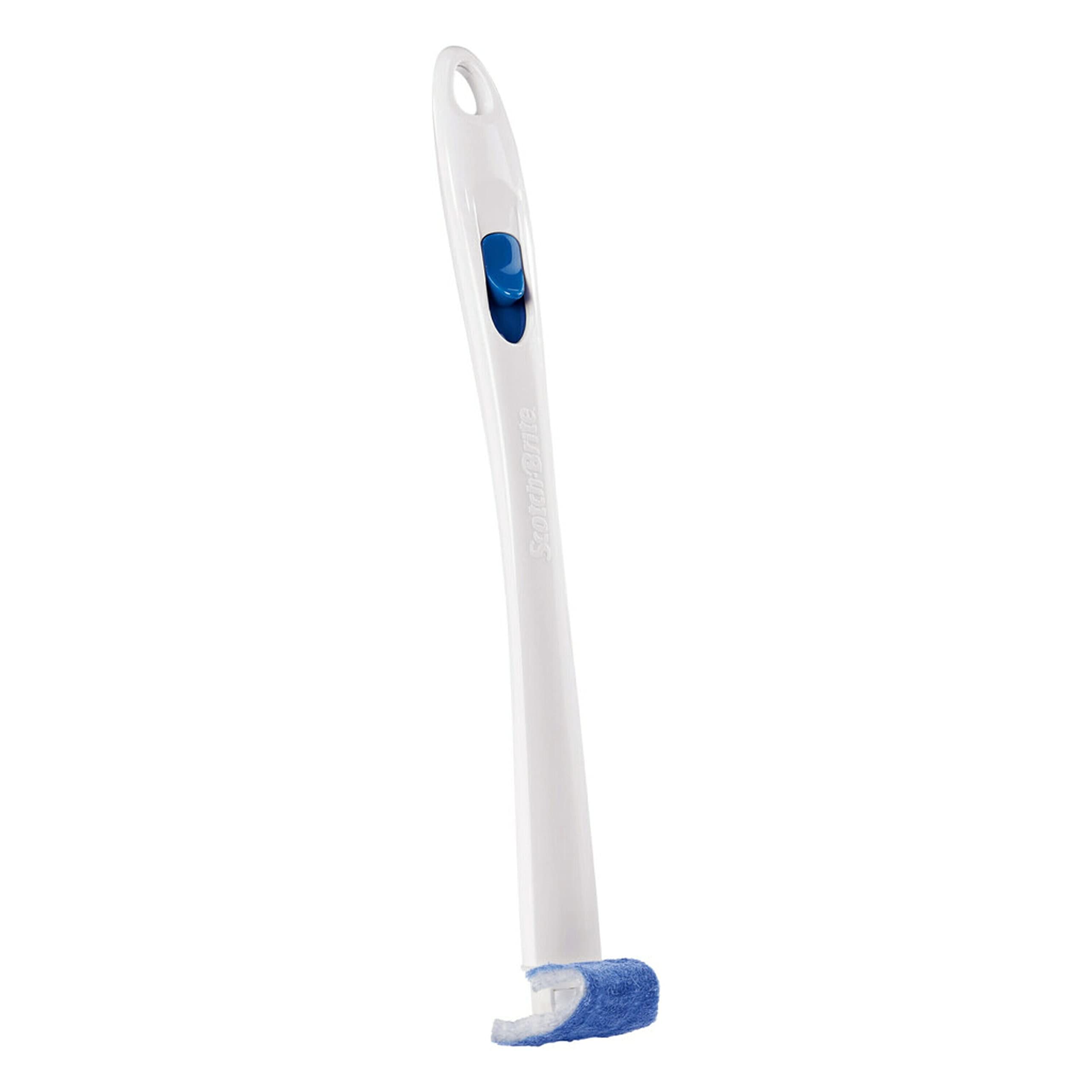 Scotch-Brite Disposable Toilet Scrubber Starter Kit, Disposable Refills with Built-In Bleach Alternative, Includes 1 Handle, Storage Caddy and 5 Refills - Image 10