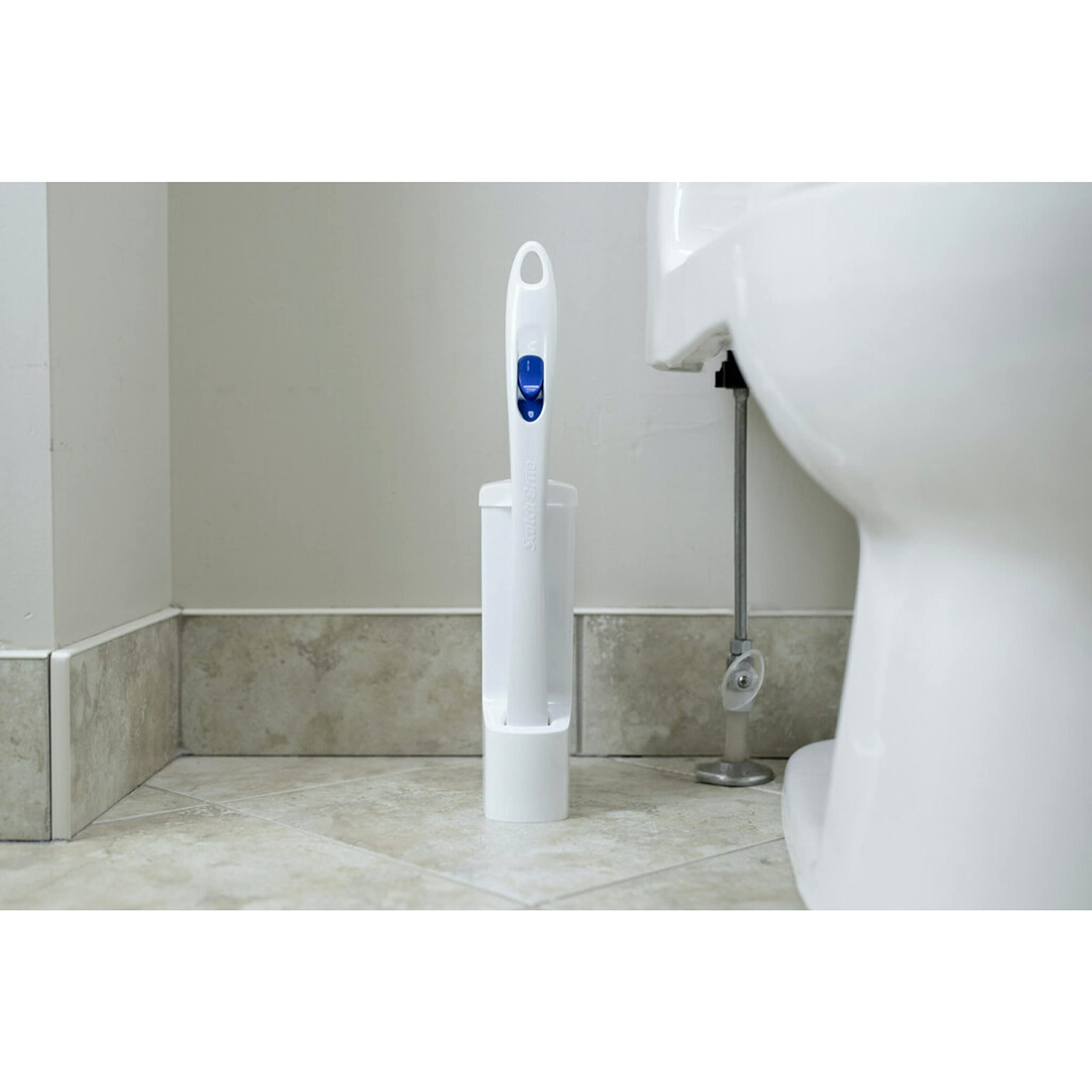 Scotch-Brite Disposable Toilet Scrubber Starter Kit, Disposable Refills with Built-In Bleach Alternative, Includes 1 Handle, Storage Caddy and 5 Refills - Image 19