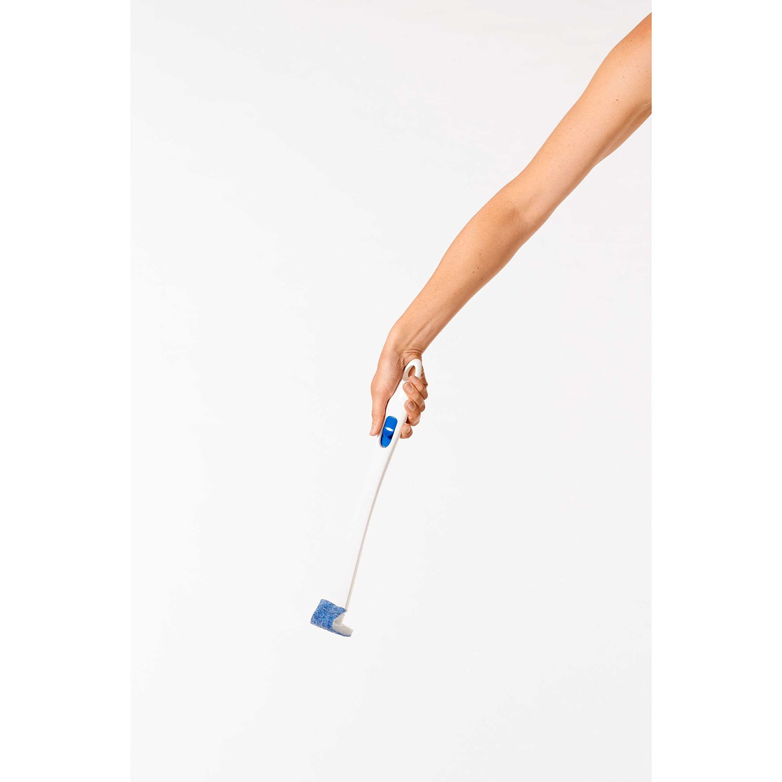 Scotch-Brite Disposable Toilet Scrubber Starter Kit, Disposable Refills with Built-In Bleach Alternative, Includes 1 Handle, Storage Caddy and 5 Refills - Image 20