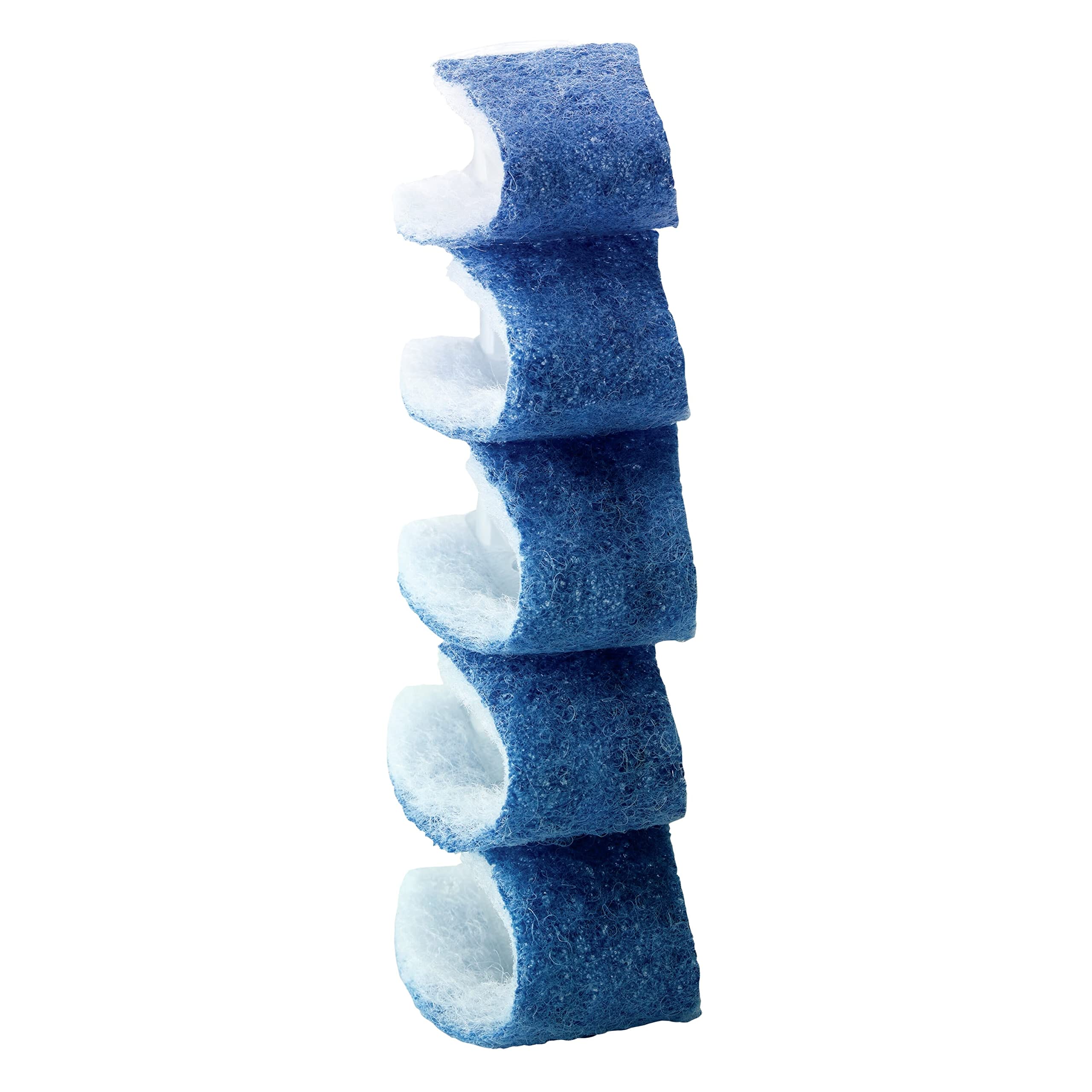 Scotch-Brite Disposable Toilet Scrubber Starter Kit, Disposable Refills with Built-In Bleach Alternative, Includes 1 Handle, Storage Caddy and 5 Refills - Image 9