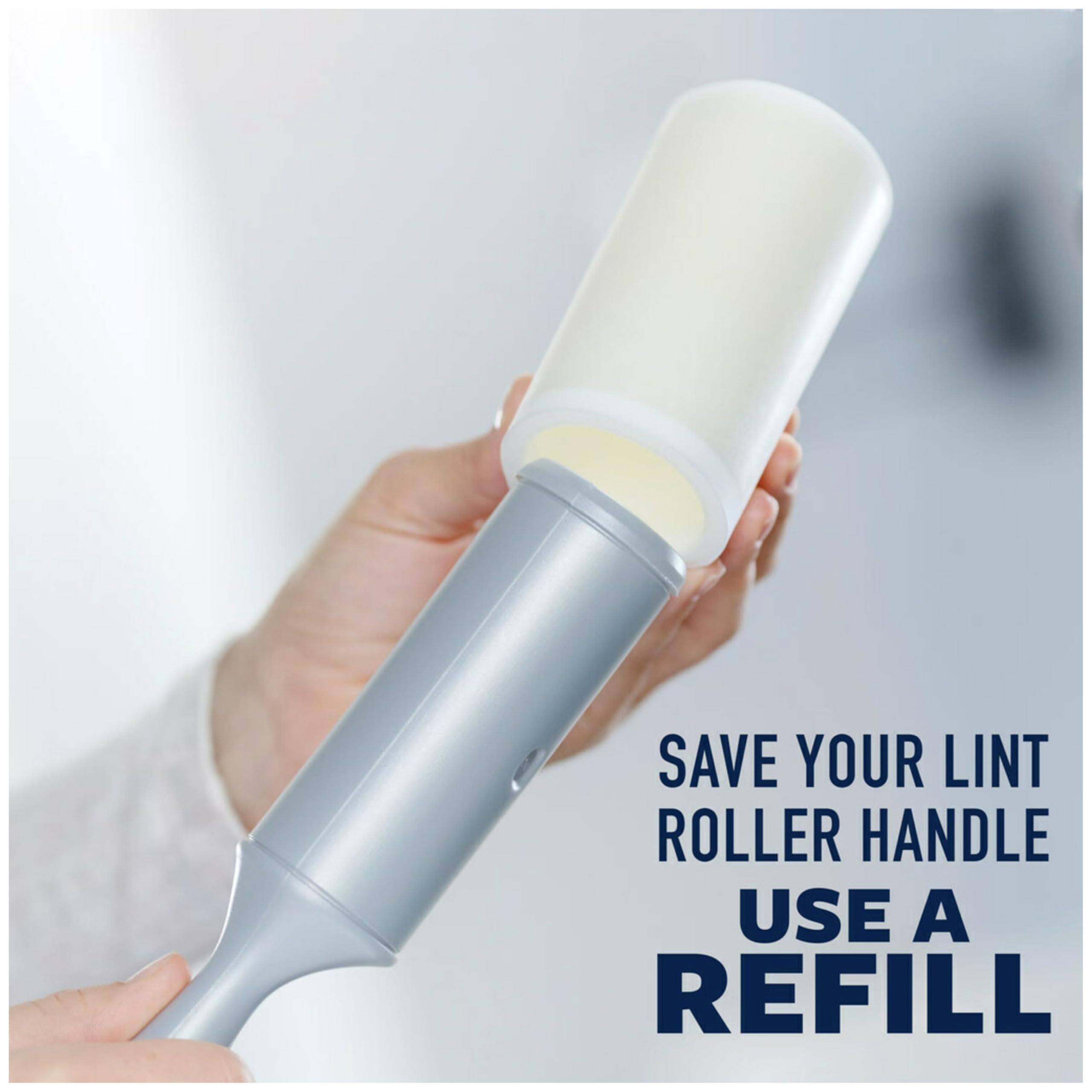 Scotch-Brite Everyday Clean Lint Roller Refills 6 Roller Refills 420 Sheets White - Image 6