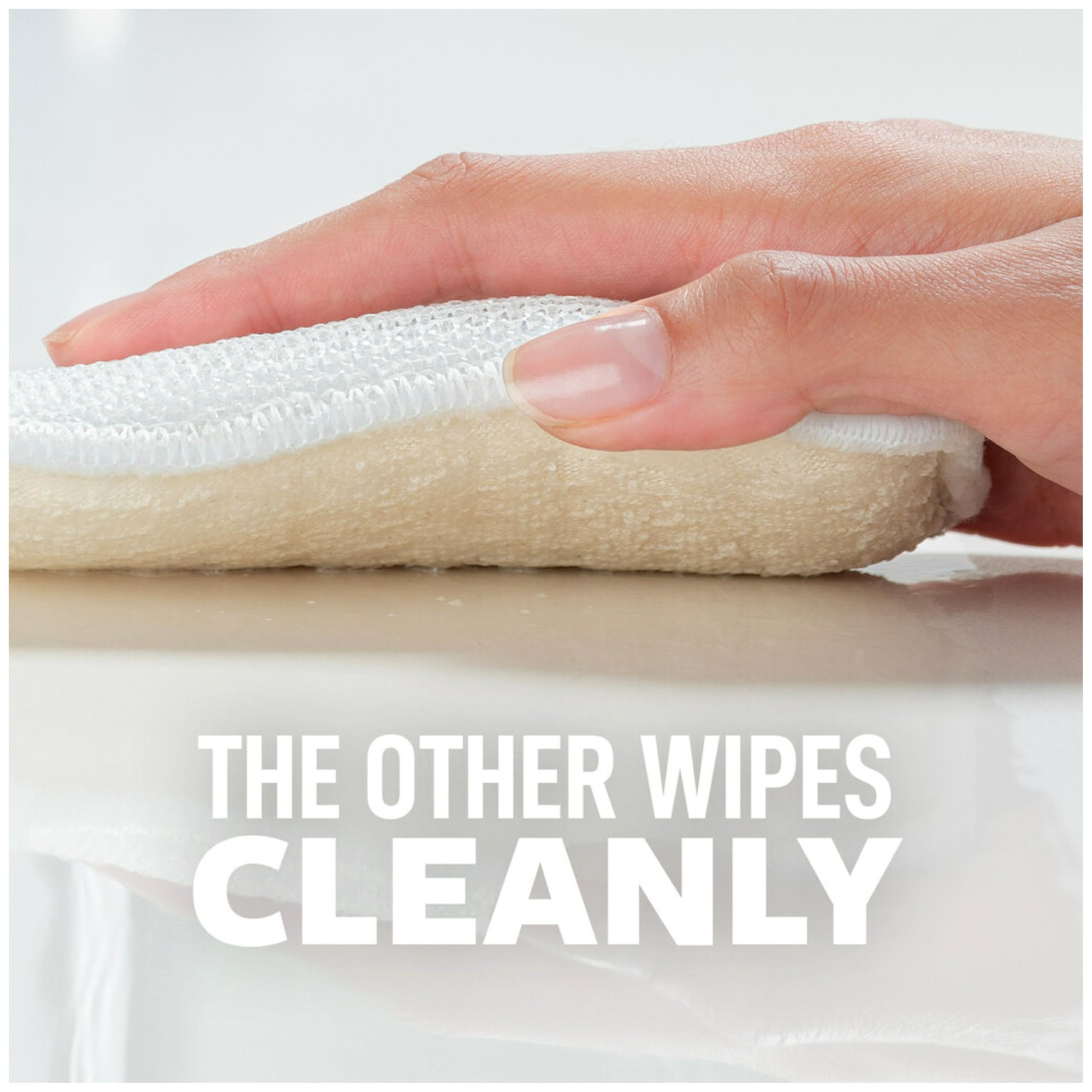 Scotch-Brite Greener Clean Dual Action Scrub & Wipe, 2 Flexible Dish Cloths for Washing Dishes and Kitchen, Safe on Nonstick Pots and Pans, Glassware, China, Tubs & Tile - Image 5