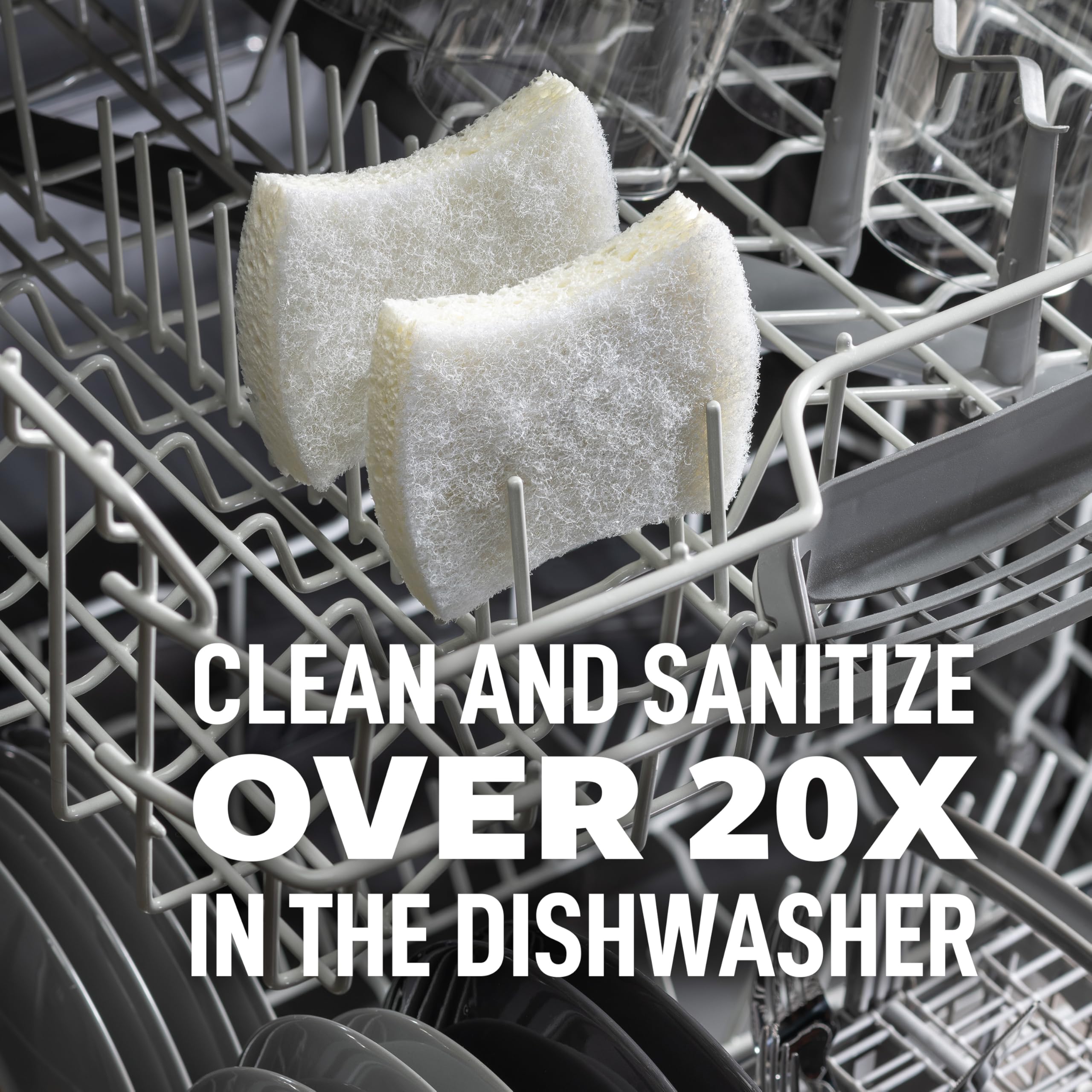 Scotch-Brite Greener Clean Sponge & Command Storage Bundle - Image 4