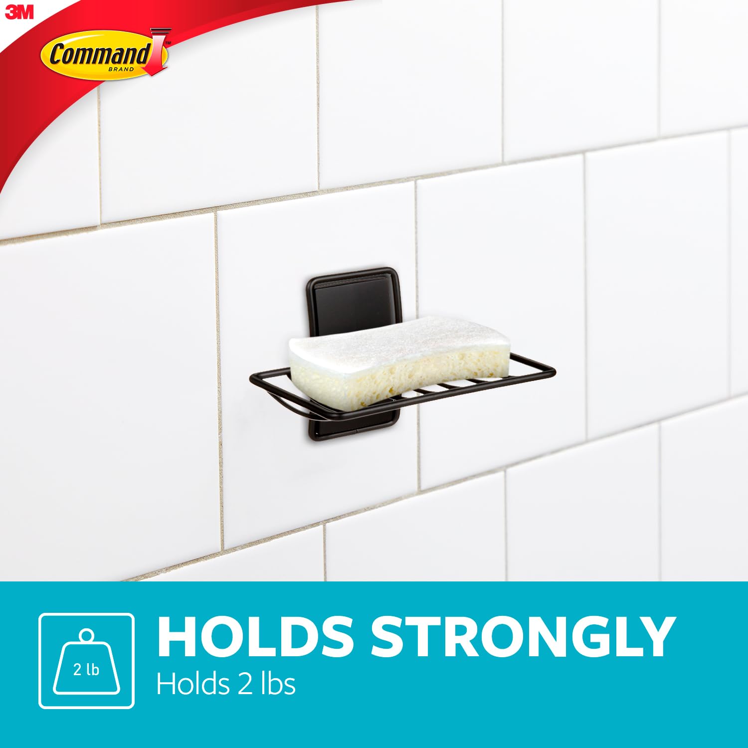 Scotch-Brite Greener Clean Sponge & Command Storage Bundle - Image 6