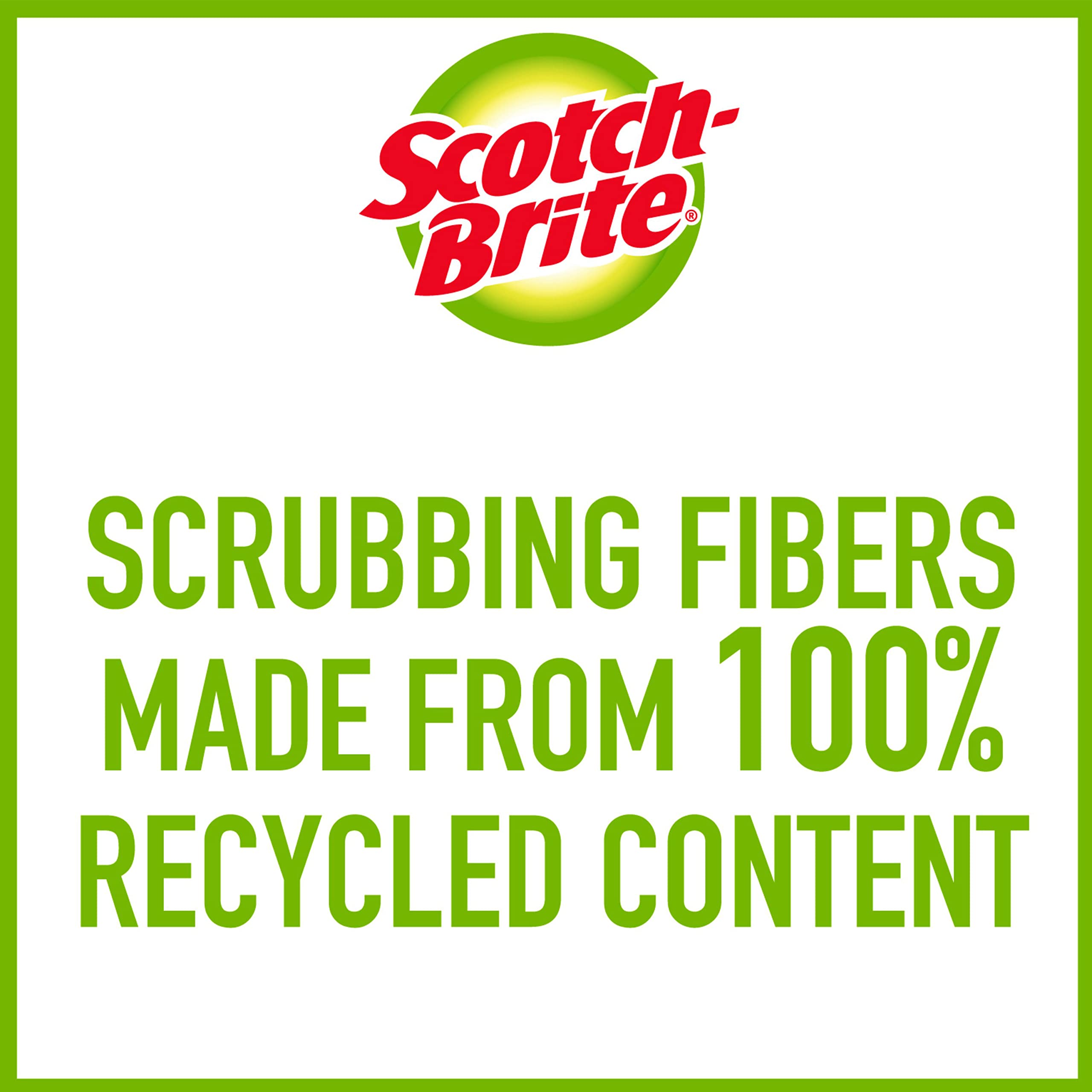 Scotch-Brite Heavy Duty Advanced Soap Control Dishwand Kit, Includes 1 Wand & 5 Refill Pads, Control Soap with A Button, Keep Your Hands Out of Dirty Water (Pack of 2) - Image 7