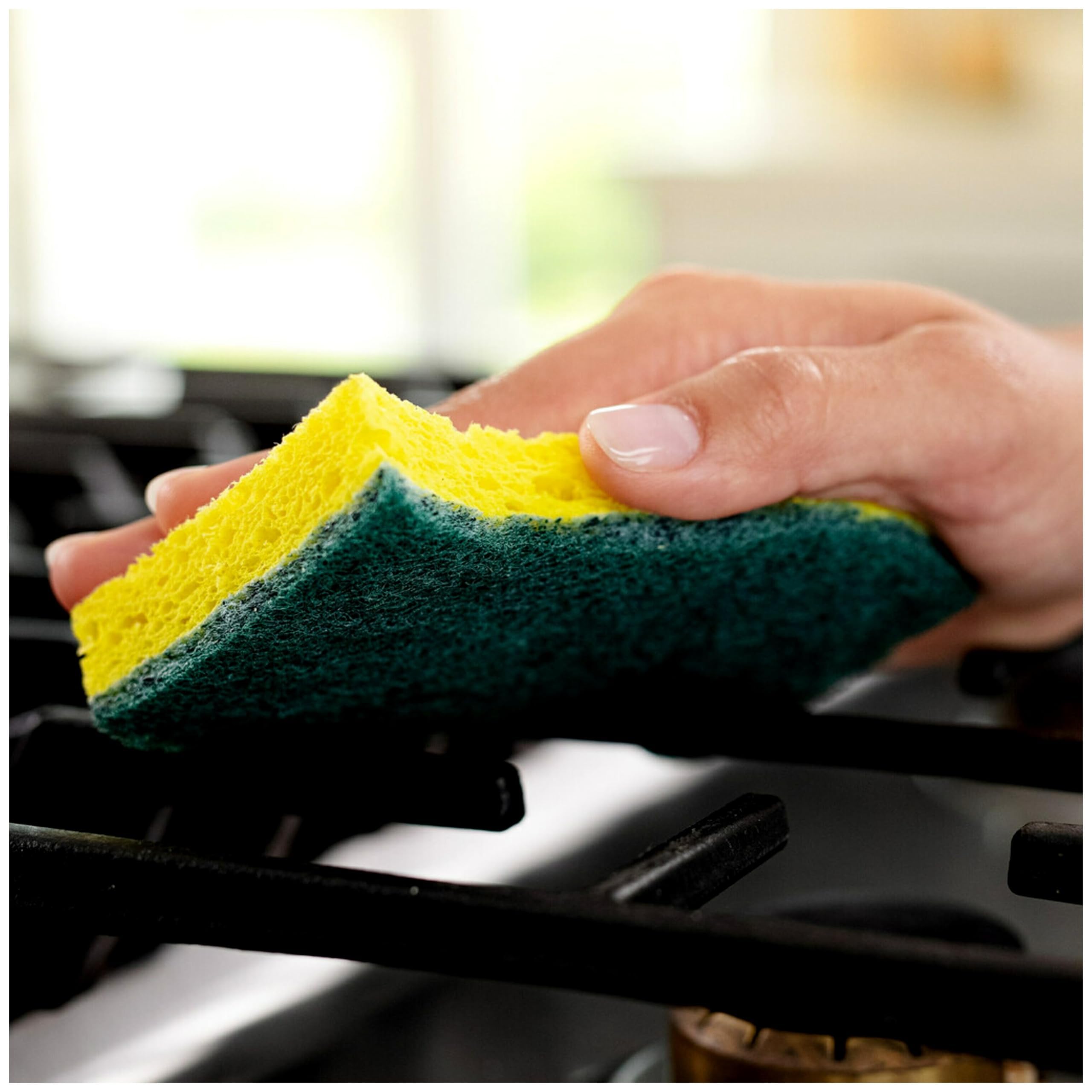 Scotch-Brite Heavy Duty Scrub Sponges, Sponges for Cleaning Kitchen and Household, Heavy Duty Sponges Safe for Non-Coated Cookware, 36 Scrubbing Sponges - Image 10