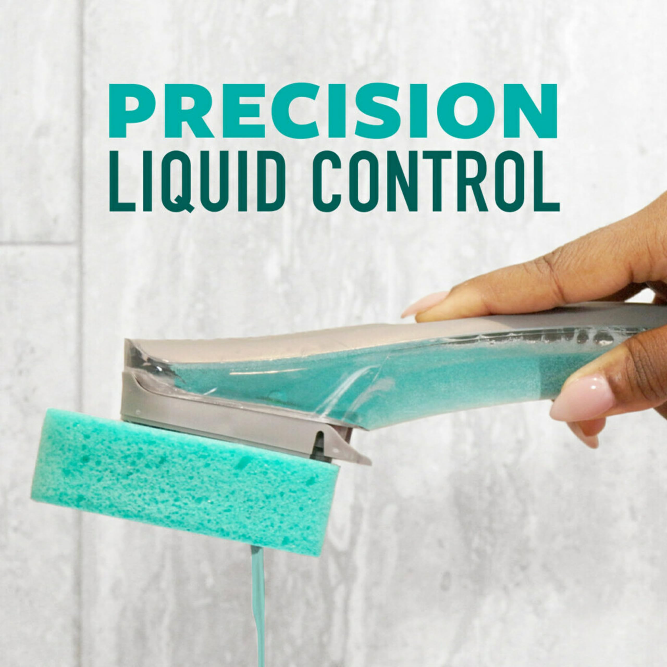 Scotch-Brite Scrub Tub & Shower Wand, Ideal for Bathroom Buildup, Glass Door, Shower and Bath Cleaner, Soap Scum Remover, 1 Wand - Image 4