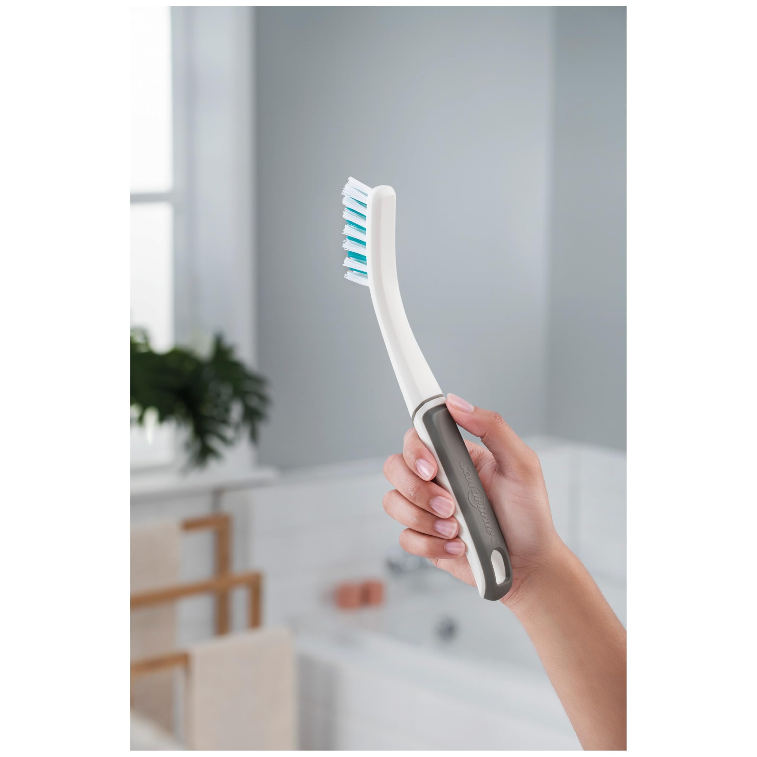 Scotch-Brite Tile & Grout Brush, Strong Bristles to Scrub Away Grime, 6 Count - Image 9