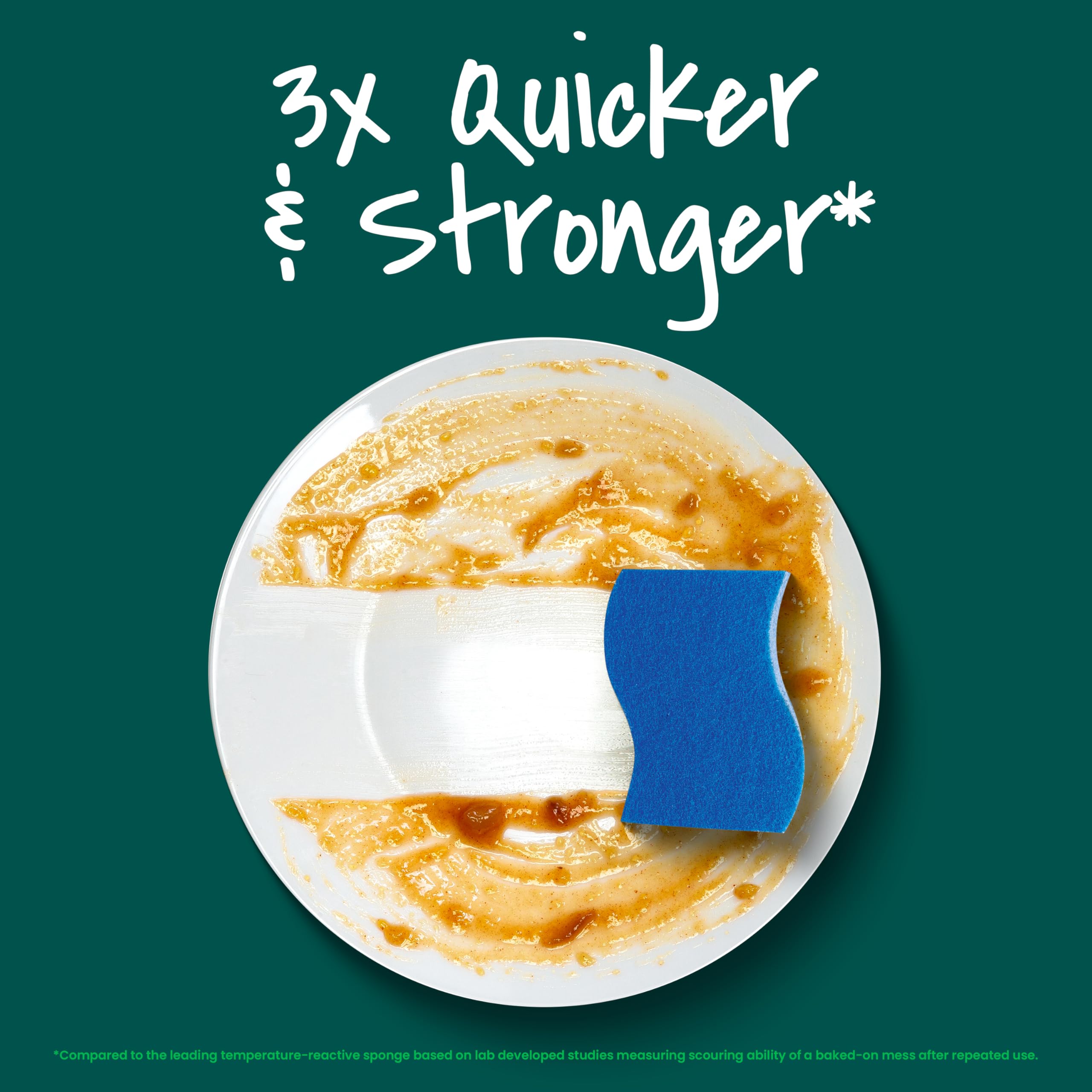 Scotch-Brite Zero Scratch Sponge & Command Storage Bundle - Image 2